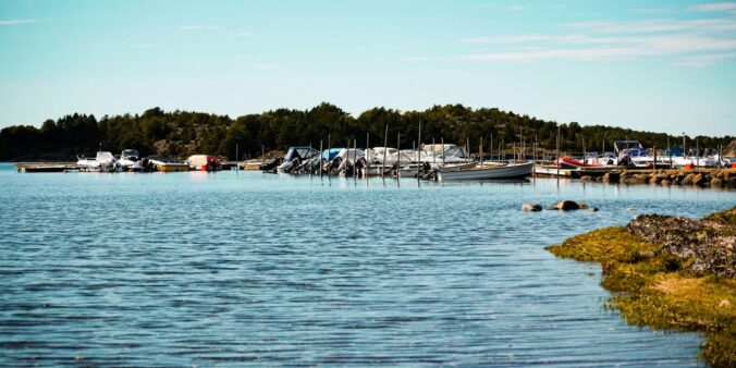 boats on body of water